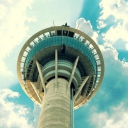 Screenshot №1 pro téma Sky Tower Auckland New Zealand 128x128