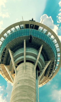 Screenshot №1 pro téma Sky Tower Auckland New Zealand 240x400