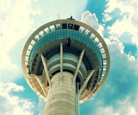 Sfondi Sky Tower Auckland New Zealand 480x400