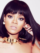 Fondo de pantalla Beautiful Rihanna 132x176