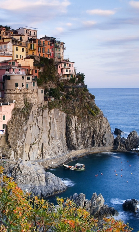Das Amalfi Coast Wallpaper 480x800