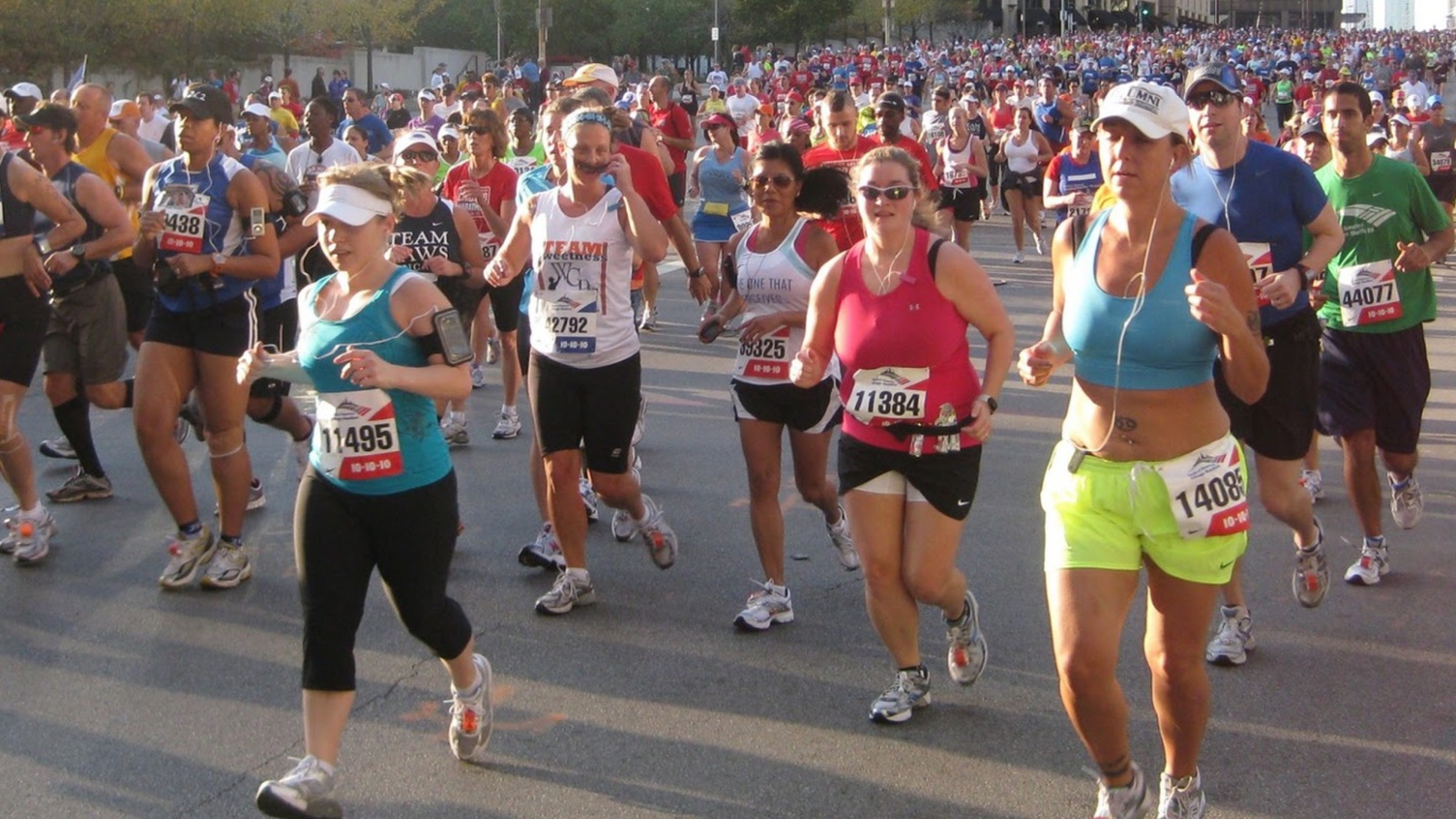 Das Chicago Marathon Wallpaper 1366x768