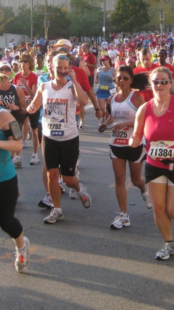 Fondo de pantalla Chicago Marathon 360x640