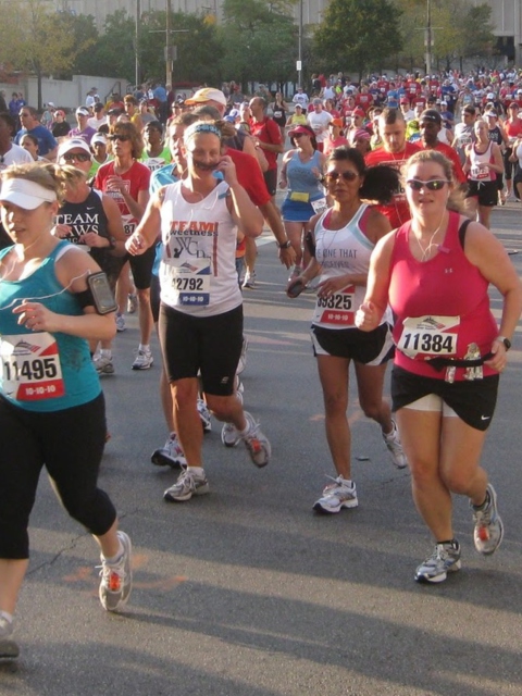 Das Chicago Marathon Wallpaper 480x640
