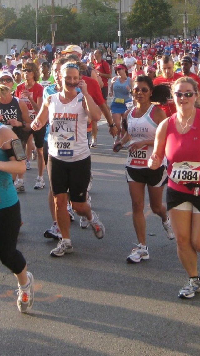 Das Chicago Marathon Wallpaper 640x1136