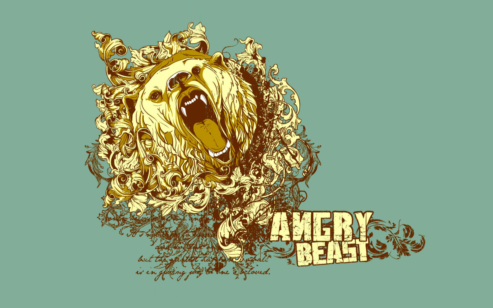 Angry Beast wallpaper 1680x1050