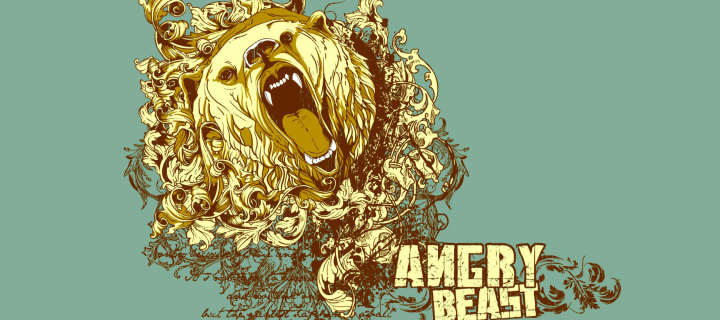 Angry Beast wallpaper 720x320