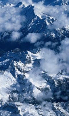 Snowy Mountains screenshot #1 240x400