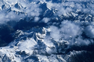 Snowy Mountains Background for Android, iPhone and iPad