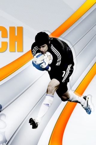 Das Peter Cech Wallpaper 320x480