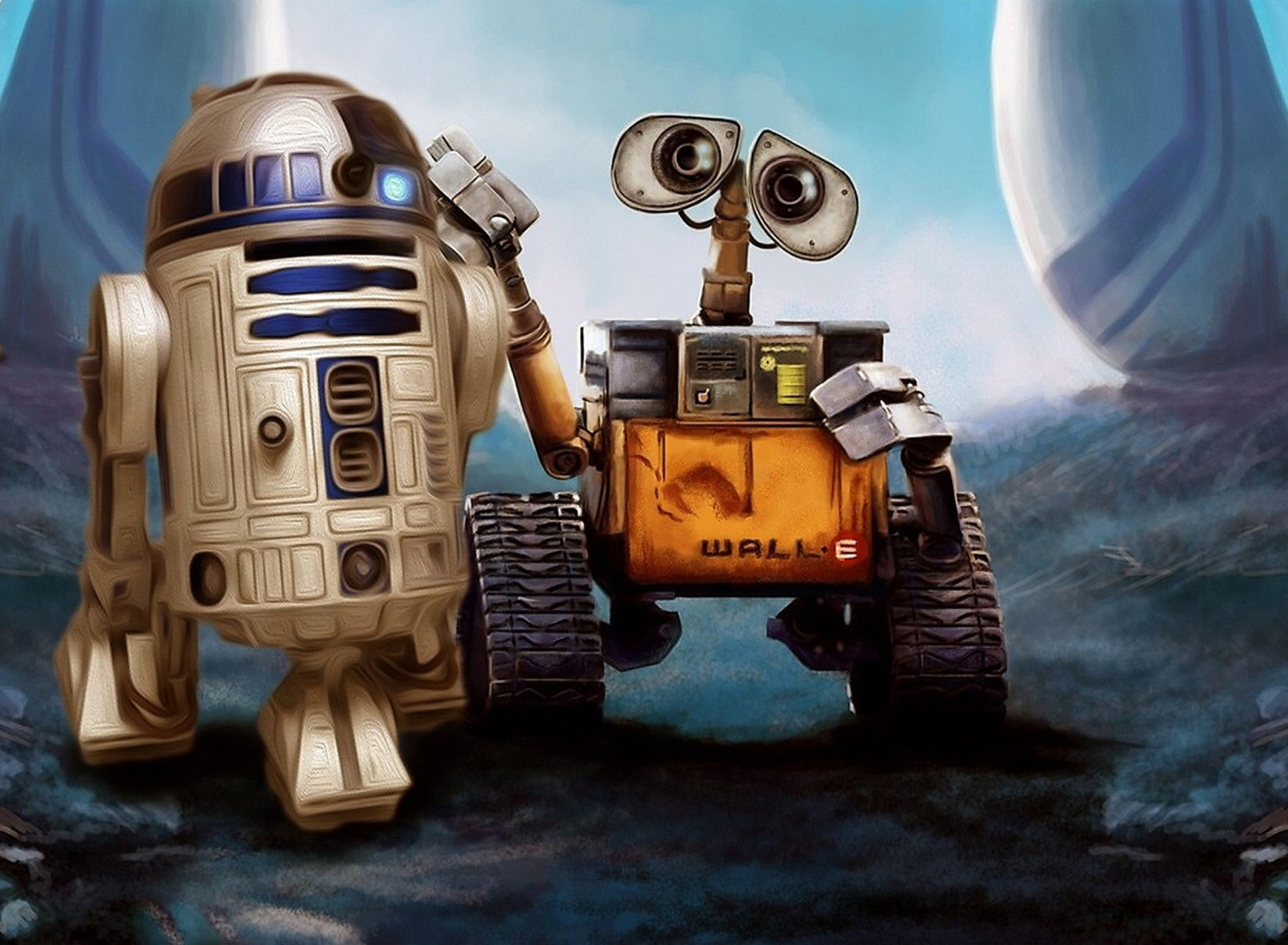 Cute Wall-E screenshot #1 1920x1408