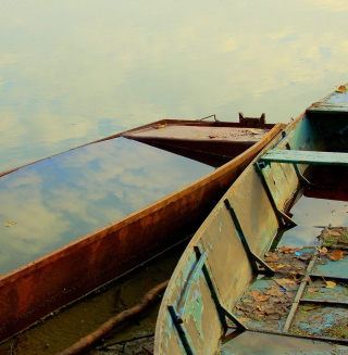 Fishing Boats Background for 208x208