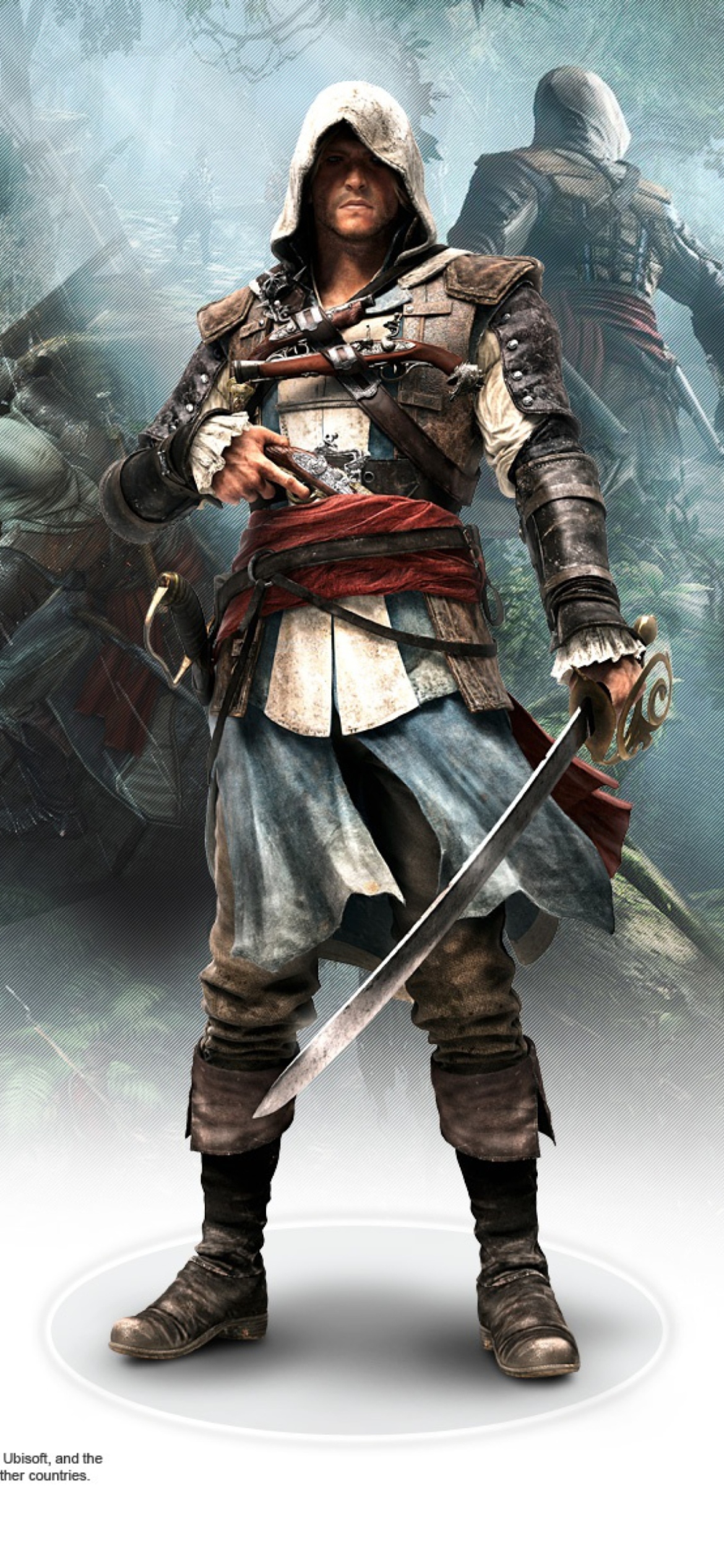 Das Assassins Creed Black Flag Game Wallpaper 1170x2532