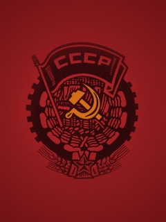 Das Ussr Logo Wallpaper 240x320