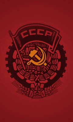 Das Ussr Logo Wallpaper 240x400