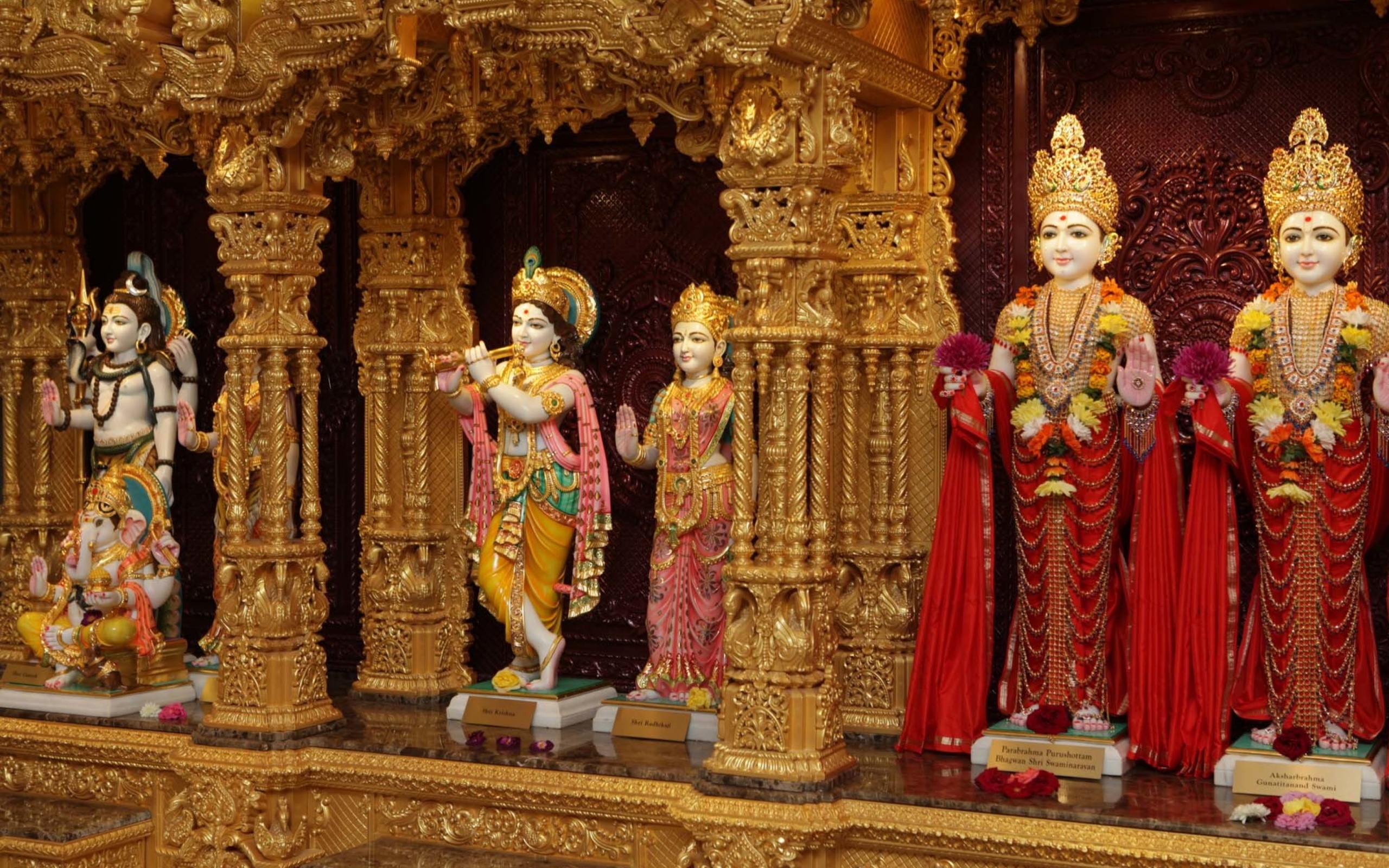 Sfondi Inside a Hindu Temple 2560x1600