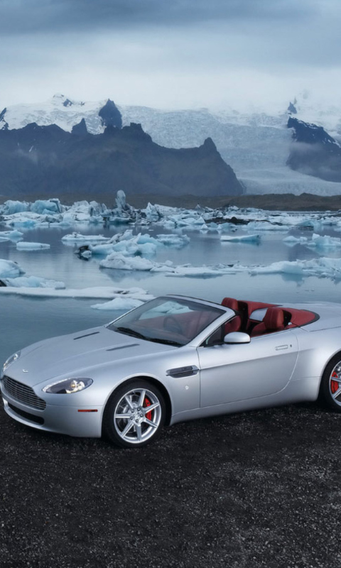 Sfondi Aston Martin Vantage Roadster 480x800