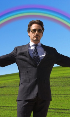 Screenshot №1 pro téma Robert Downey Jr 240x400