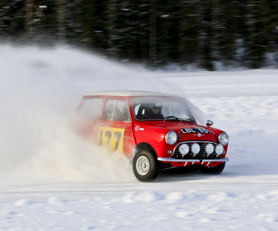 Sfondi Winter Autosport 960x800