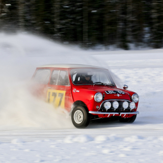 Winter Autosport - Obrázkek zdarma pro iPad