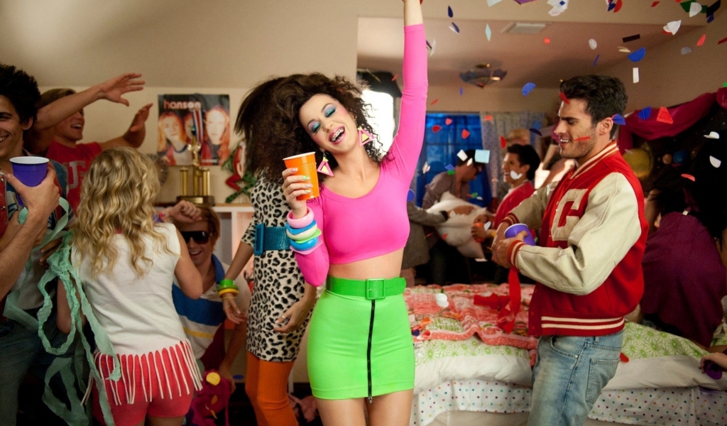Das Katy Perry Party Wallpaper 1024x600
