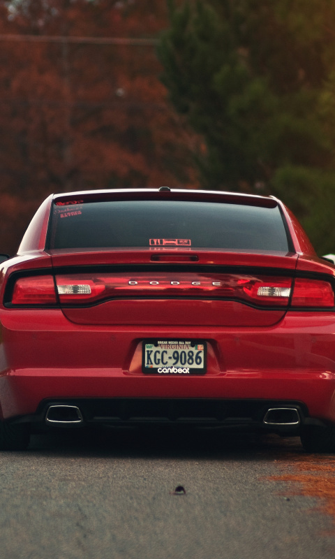 Dodge Charger RT 5 7L wallpaper 480x800