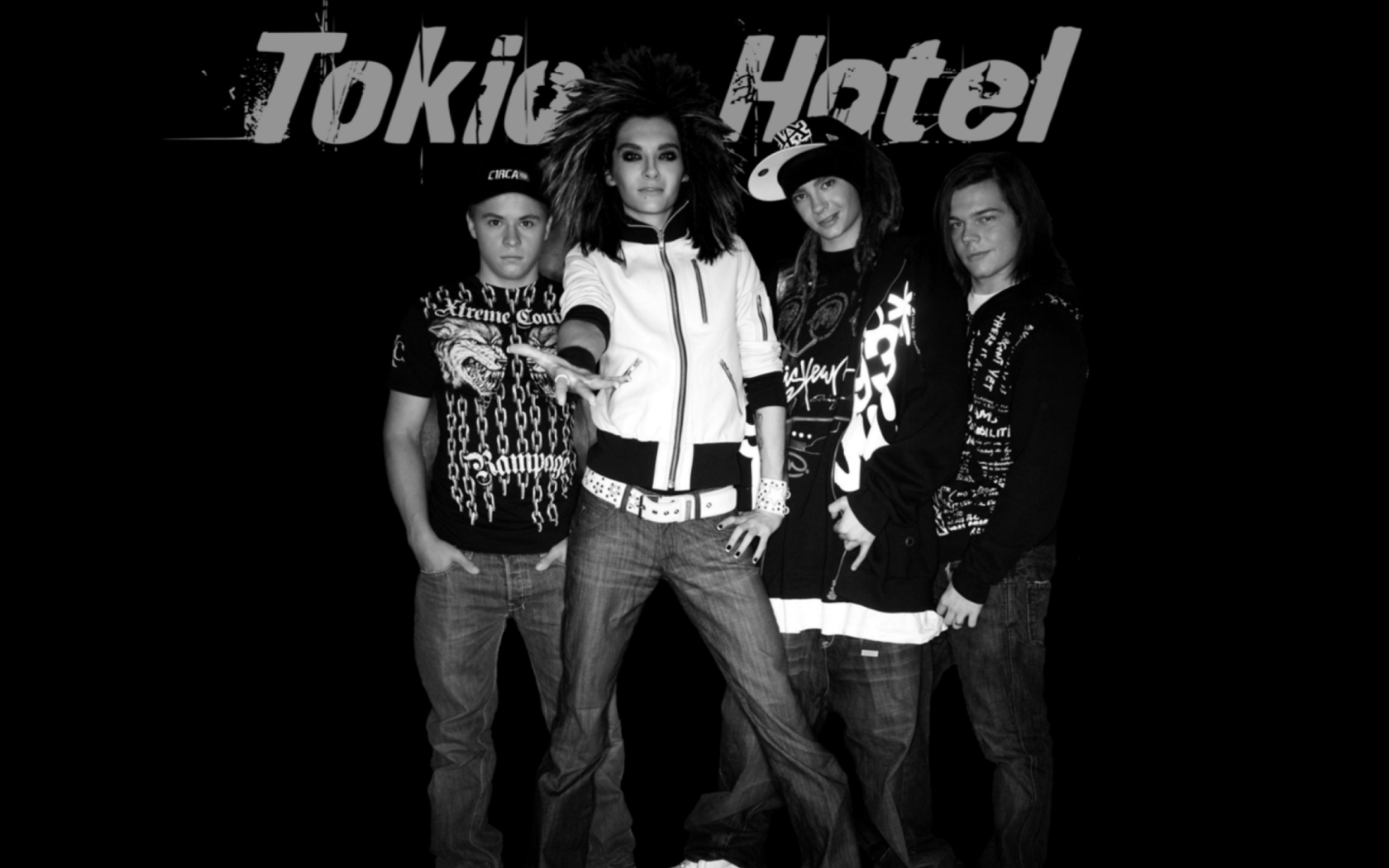 Fondo de pantalla Tokio Hotel 1680x1050