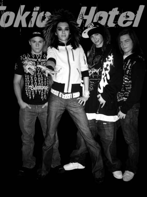 Fondo de pantalla Tokio Hotel 480x640