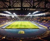 Das Metalist Stadium From Ukraine For Euro 2012 Wallpaper 176x144