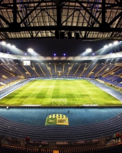 Обои Metalist Stadium From Ukraine For Euro 2012 176x220