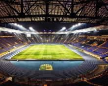 Das Metalist Stadium From Ukraine For Euro 2012 Wallpaper 220x176