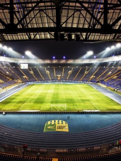 Обои Metalist Stadium From Ukraine For Euro 2012 240x320