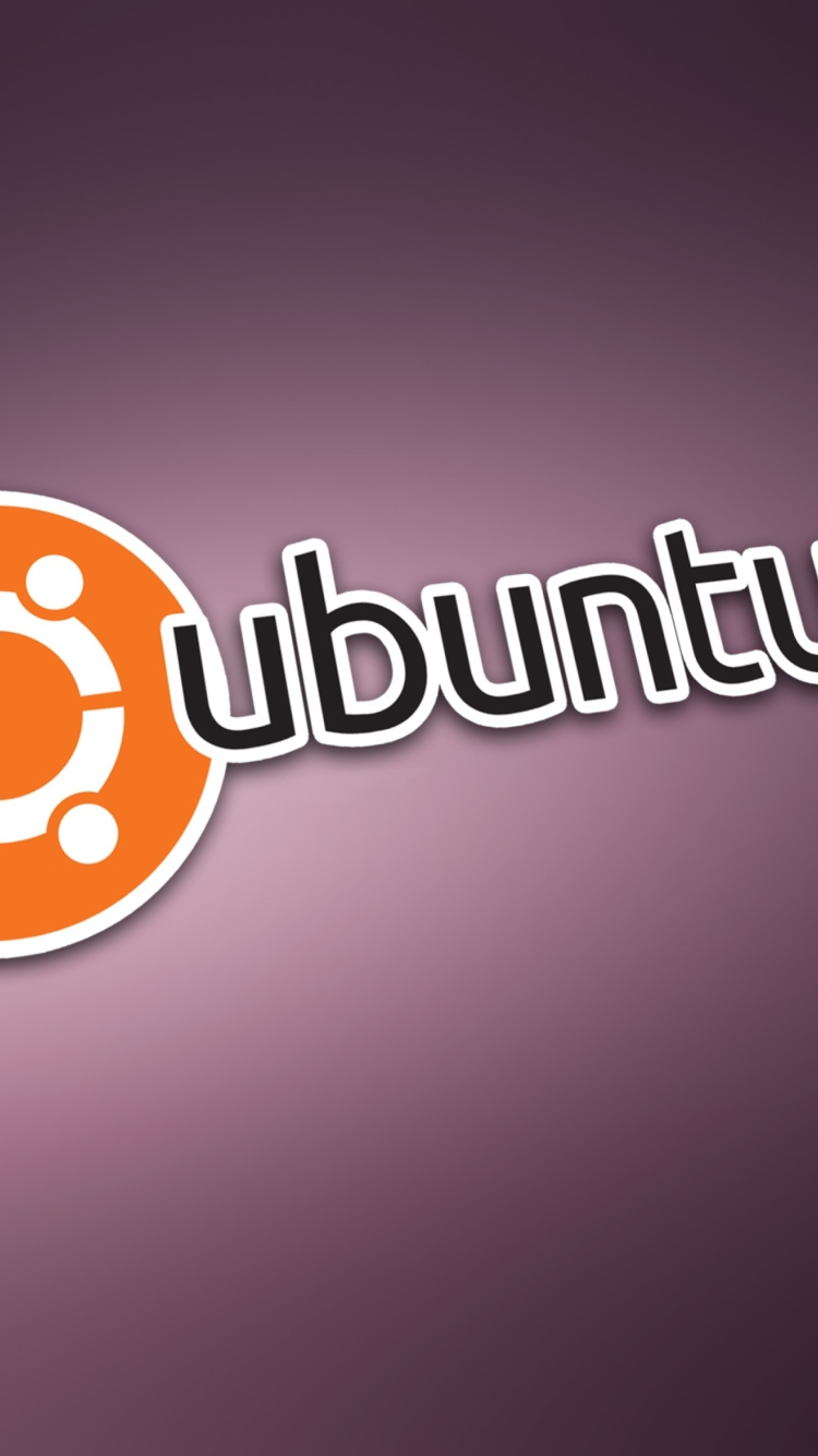 Das Ubuntu Wallpaper 750x1334