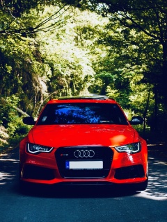 Audi A3 Red screenshot #1 240x320