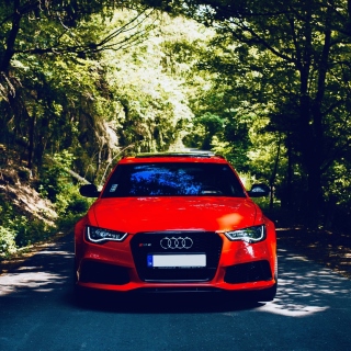 Audi A3 Red - Obrázkek zdarma pro iPad