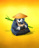 Funny Panda Illustration screenshot #1 128x160