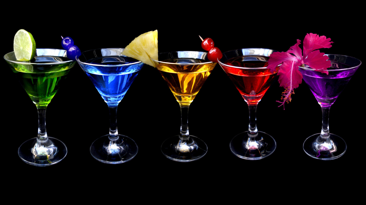 Cocktails wallpaper 1280x720