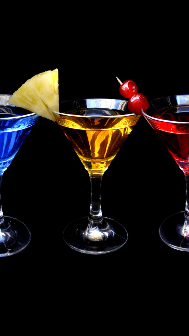 Cocktails wallpaper 640x1136