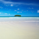 Das Exotic Beach Wallpaper 128x128