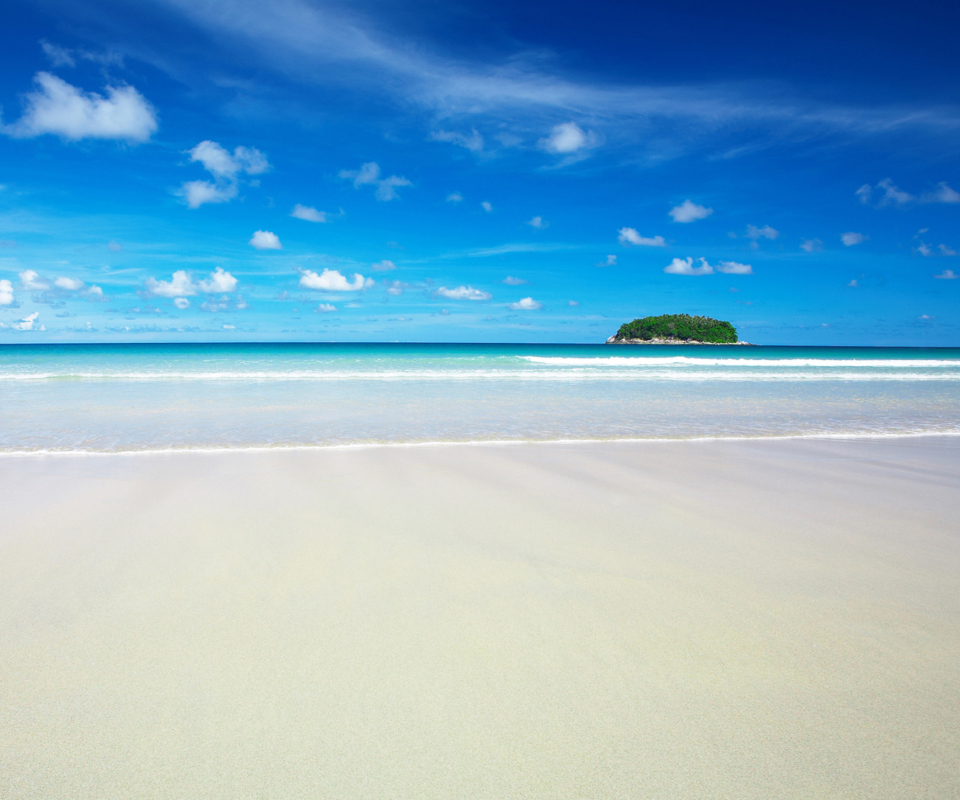 Exotic Beach wallpaper 960x800