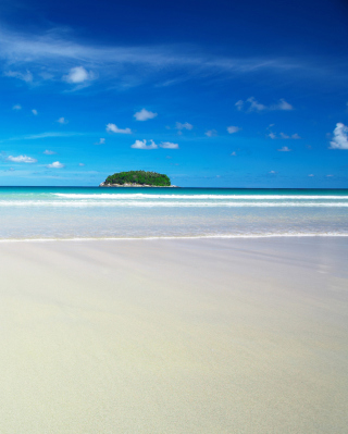 Kostenloses Exotic Beach Wallpaper für Nokia Lumia 925