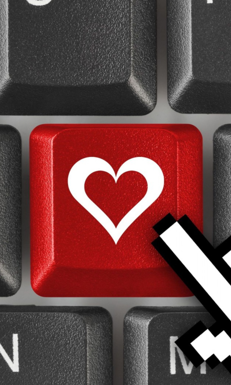 Screenshot №1 pro téma Love Keyboard 768x1280