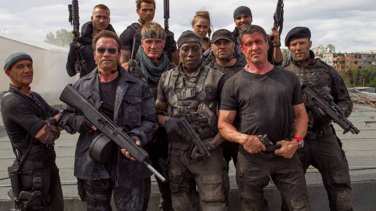 Fondo de pantalla The Expendables 3 1280x720