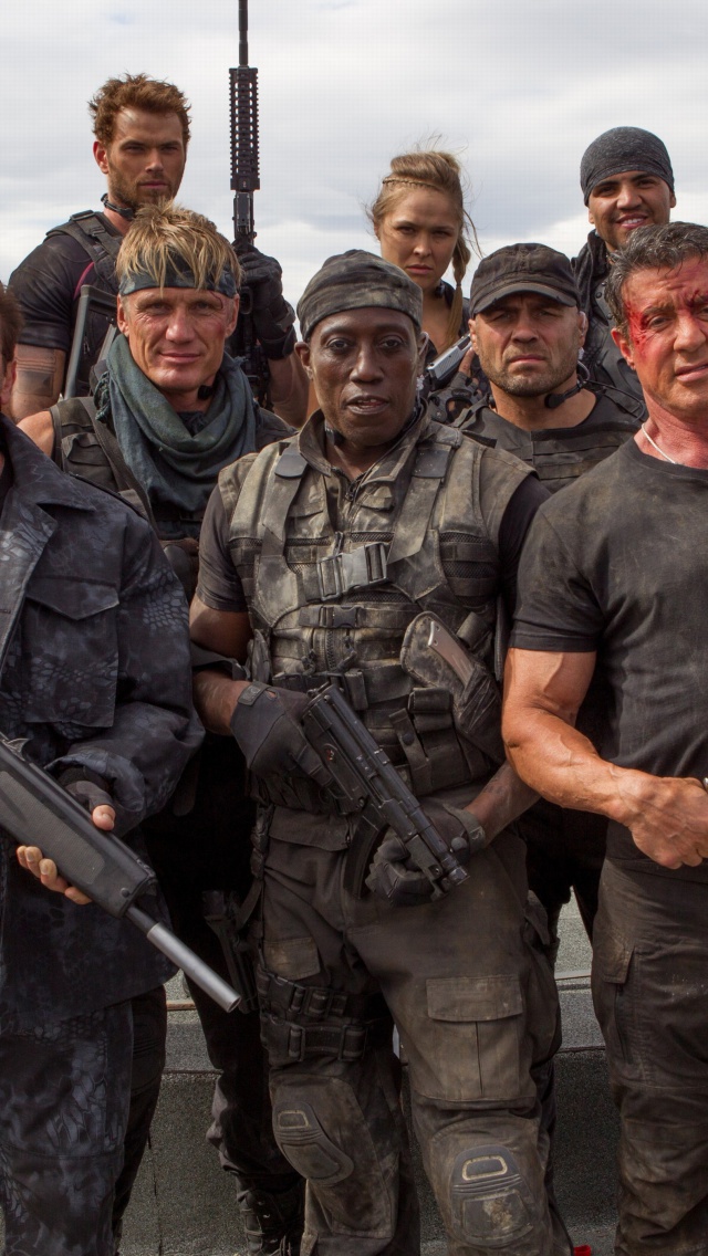 The Expendables 3 wallpaper 640x1136