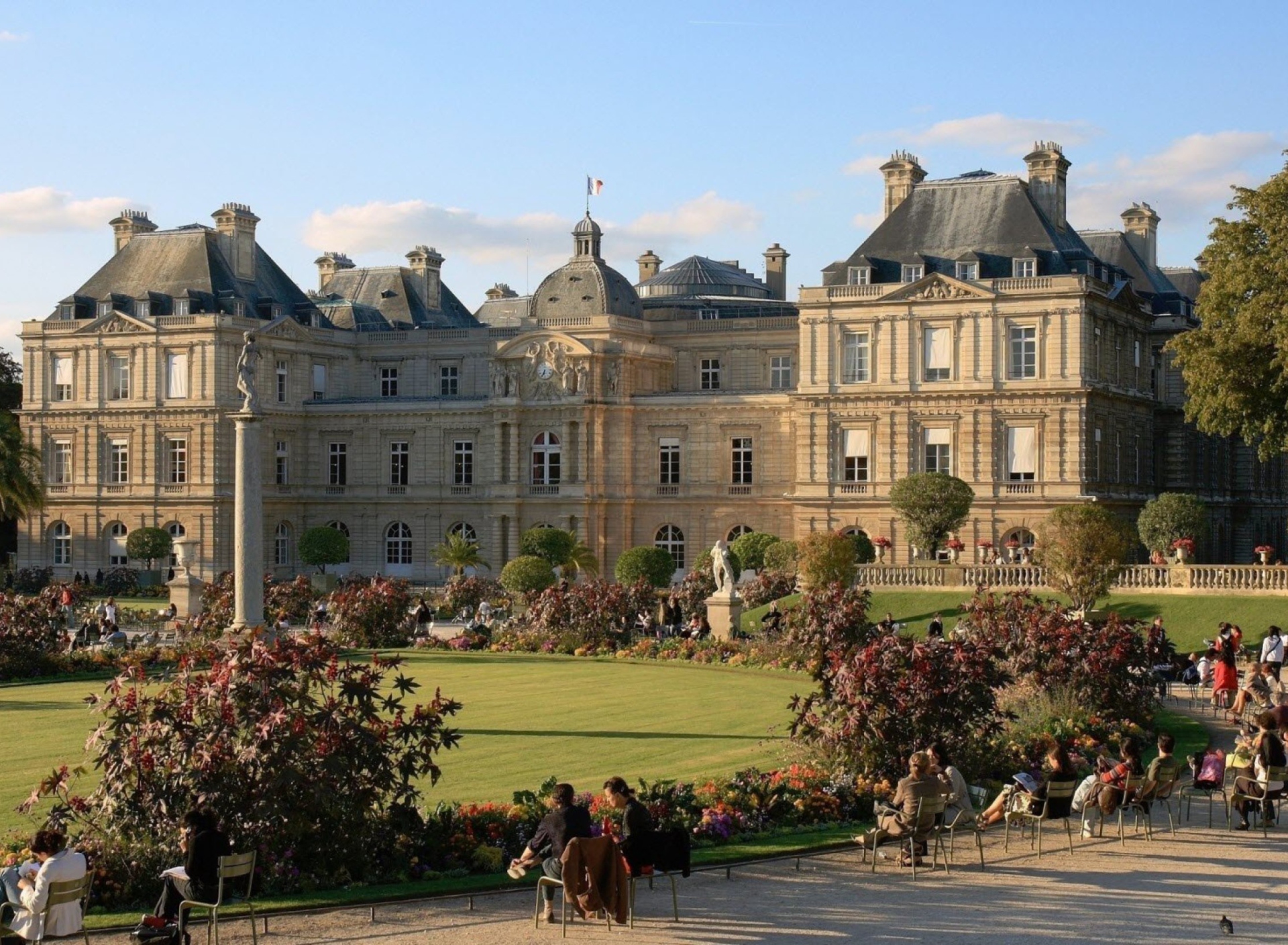 Обои Luxembourg Palace 1920x1408