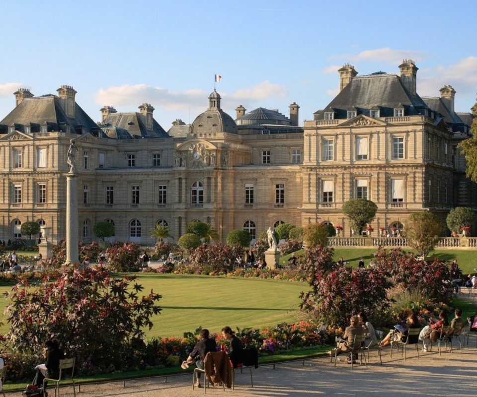 Das Luxembourg Palace Wallpaper 960x800