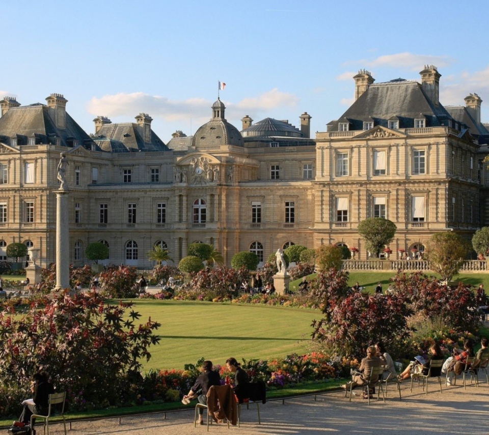 Обои Luxembourg Palace 960x854