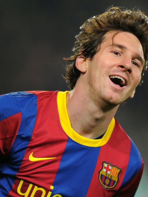 Fondo de pantalla Lionel Messi 480x640