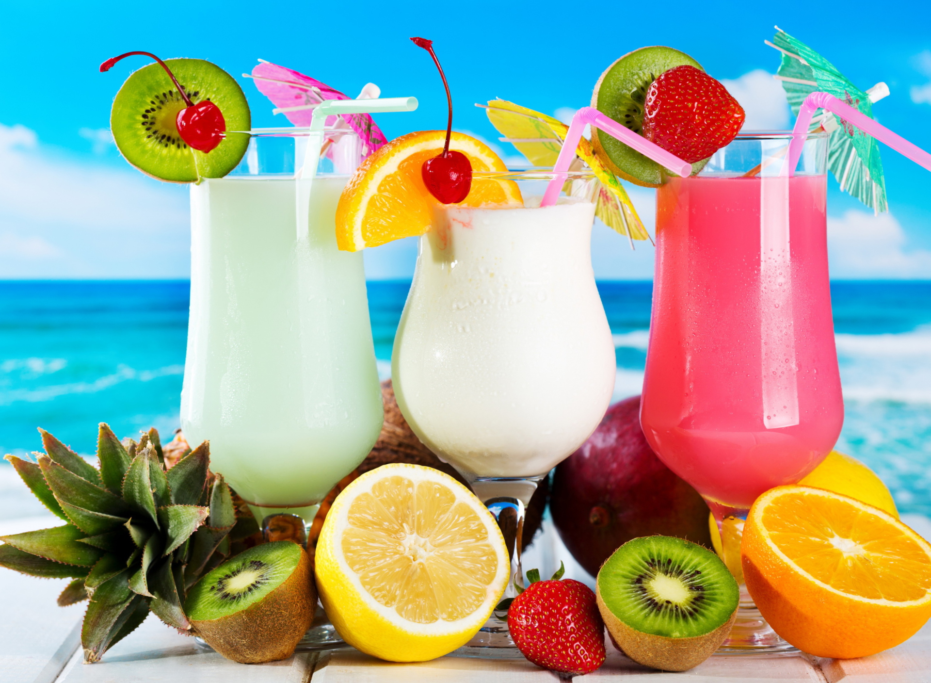 Summer Drinks wallpaper 1920x1408