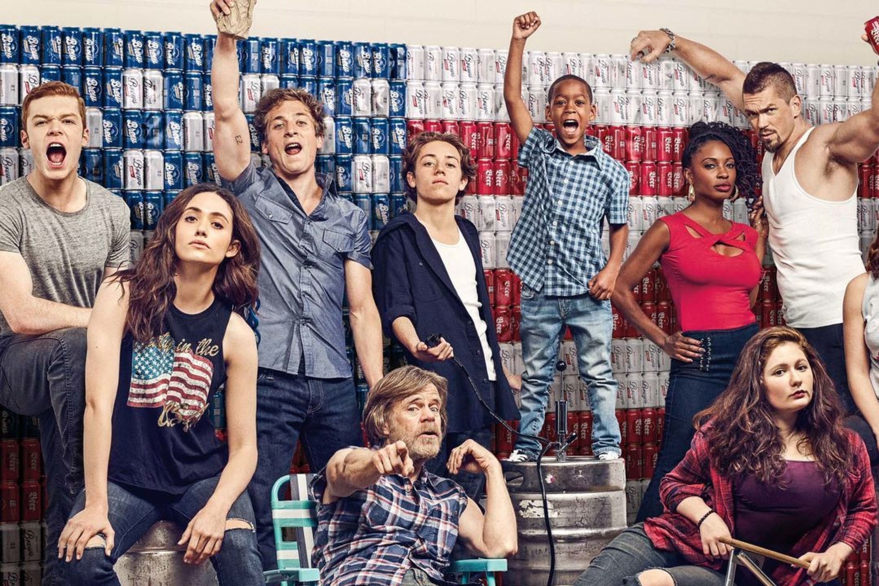 Shameless 9 Season with Gallagher Family wallpaper 2880x1920